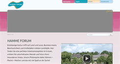 Desktop Screenshot of hammeforum.de
