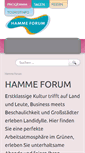 Mobile Screenshot of hammeforum.de